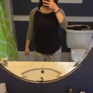 Forever 21 baseball long sleeve